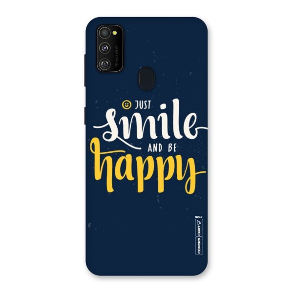 Just Smile Back Case for Galaxy M30s