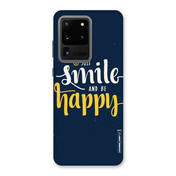 Just Smile Back Case for Galaxy S20 Ultra