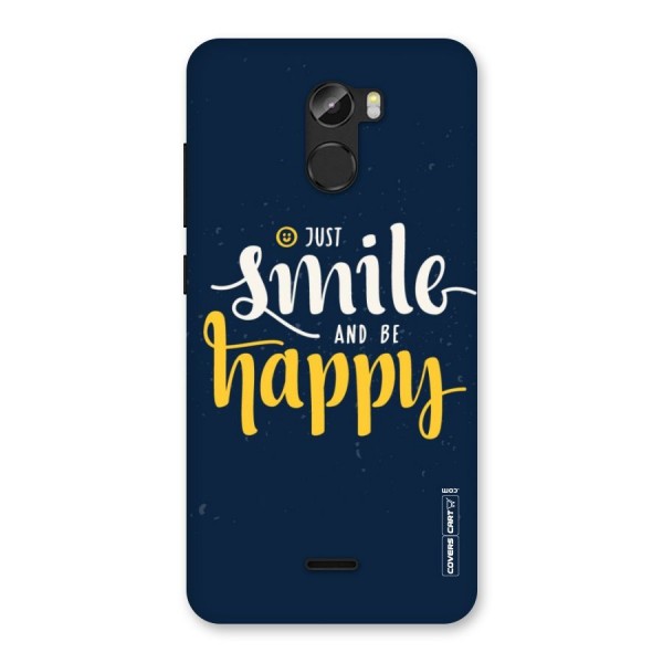 Just Smile Back Case for Gionee X1