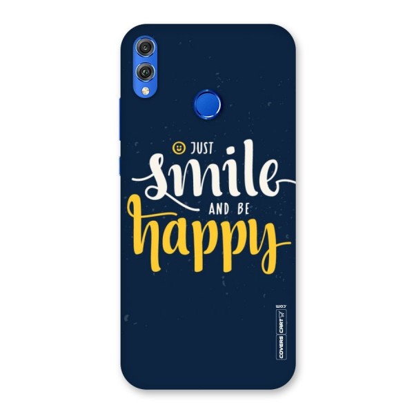 Just Smile Back Case for Honor 8X