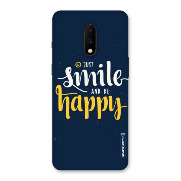 Just Smile Back Case for OnePlus 7