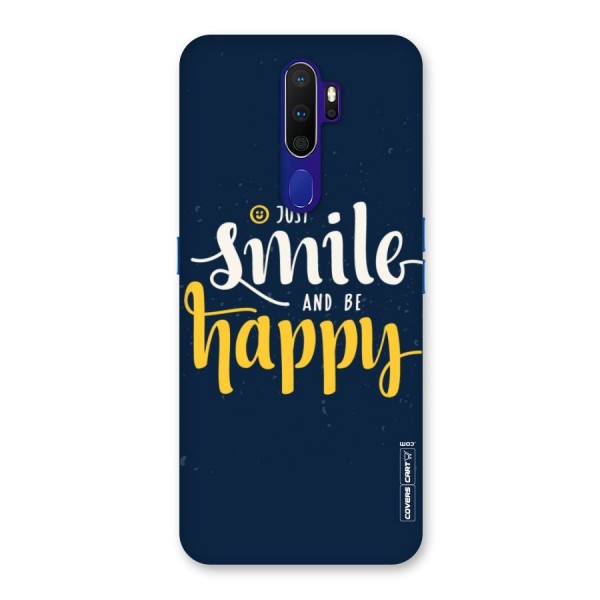 Just Smile Back Case for Oppo A9 (2020)