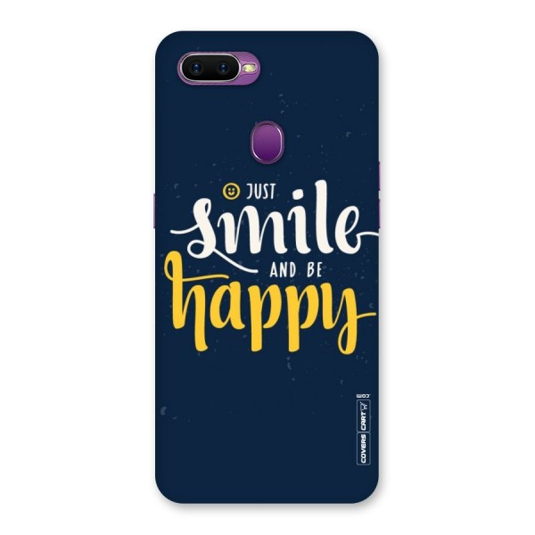 Just Smile Back Case for Oppo F9