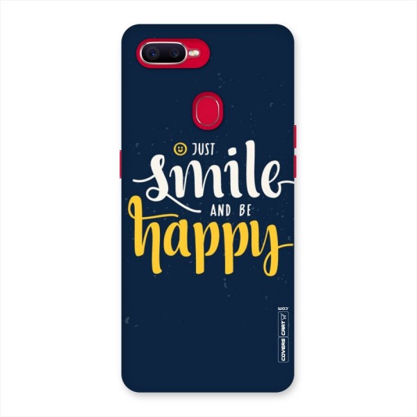 Just Smile Back Case for Oppo F9 Pro