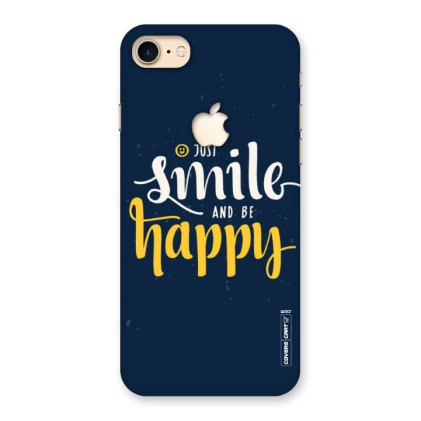 Just Smile Back Case for iPhone 7 Apple Cut