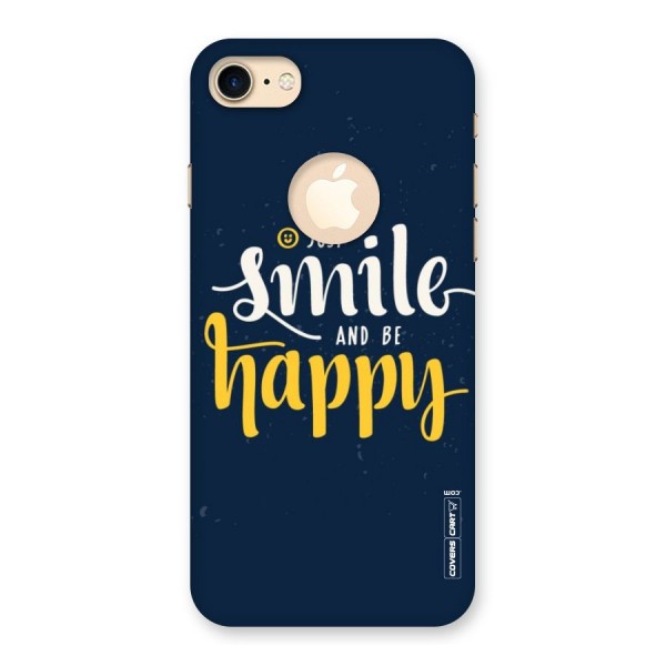 Just Smile Back Case for iPhone 7 Logo Cut