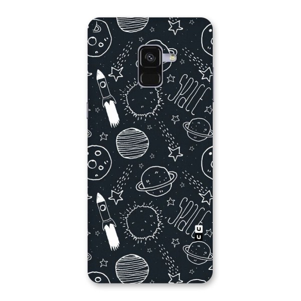 Just Space Things Back Case for Galaxy A8 Plus