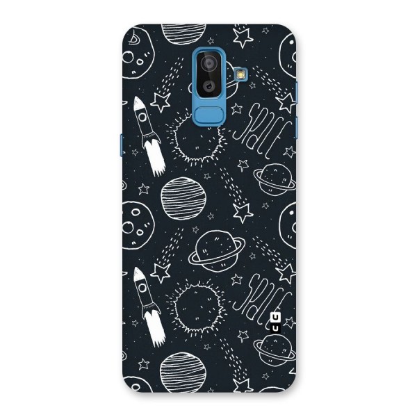 Just Space Things Back Case for Galaxy J8