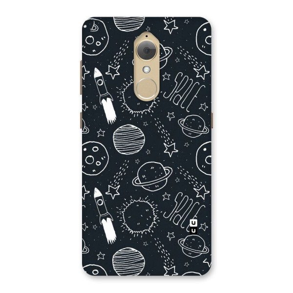 Just Space Things Back Case for Lenovo K8