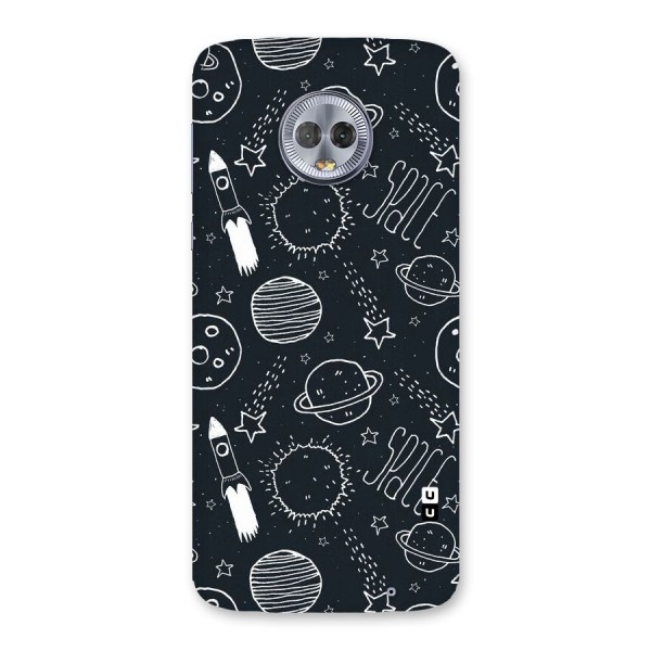 Just Space Things Back Case for Moto G6 Plus