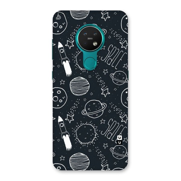 Just Space Things Back Case for Nokia 7.2
