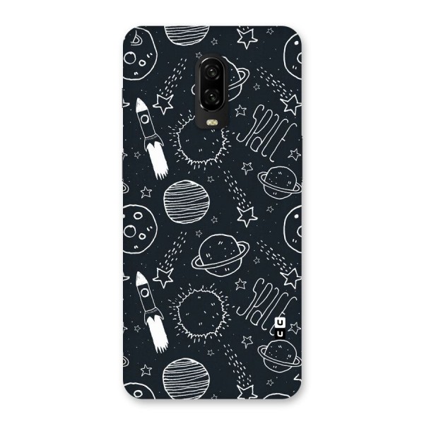 Just Space Things Back Case for OnePlus 6T