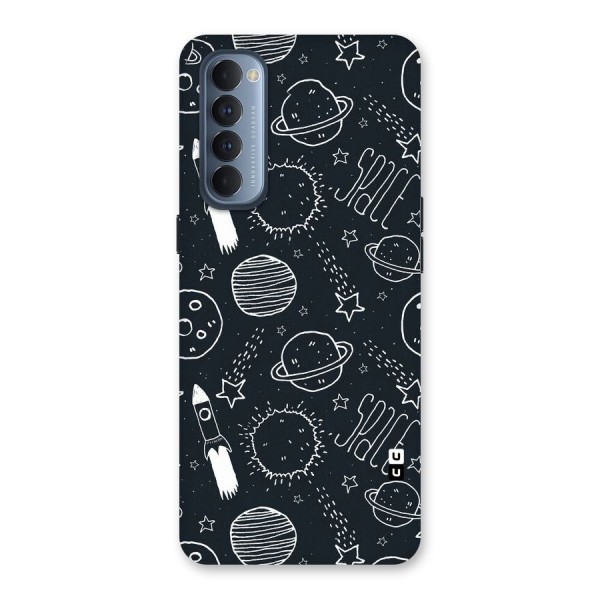 Just Space Things Back Case for Reno4 Pro