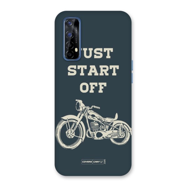 Just Start Off Back Case for Realme 7