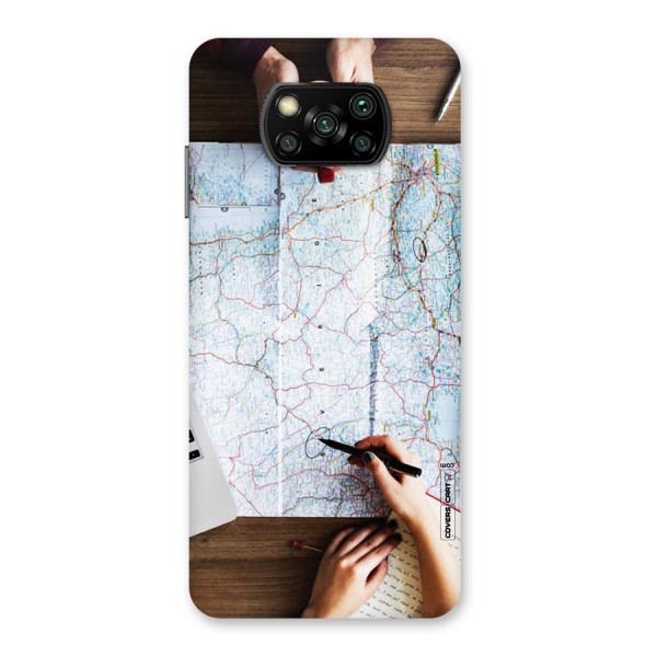 Just Travel Back Case for Poco X3