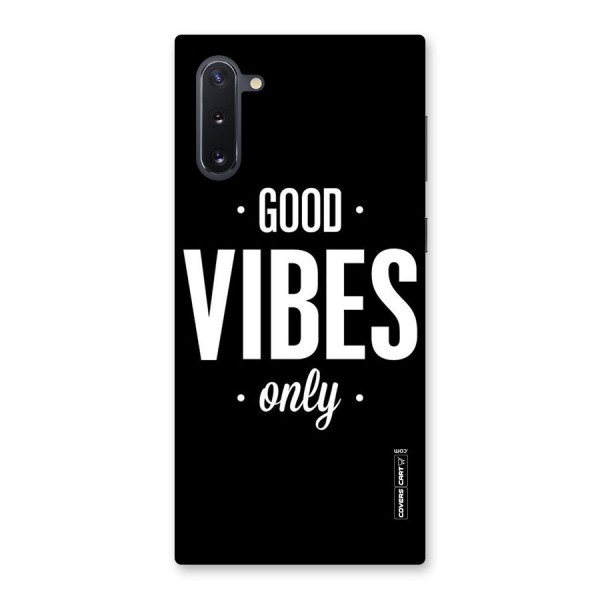 Just Vibes Back Case for Galaxy Note 10