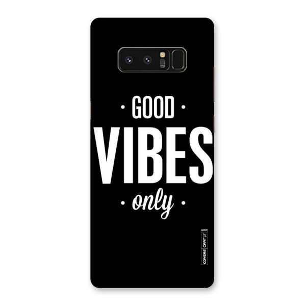 Just Vibes Back Case for Galaxy Note 8