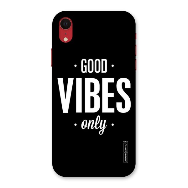 Just Vibes Back Case for iPhone XR