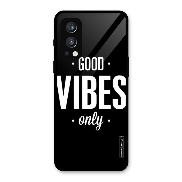 Just Vibes Glass Back Case for OnePlus Nord 2 5G
