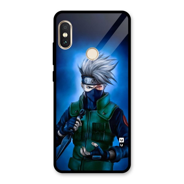 Kakashi Hatake Glass Back Case for Redmi Note 5 Pro