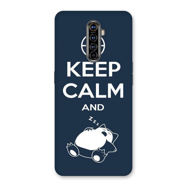 Keep Calm and Sleep Back Case for Realme X2 Pro