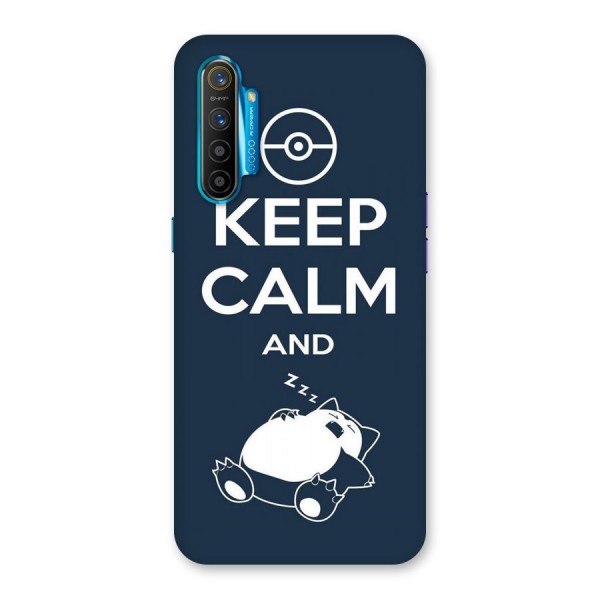 Keep Calm and Sleep Back Case for Realme XT