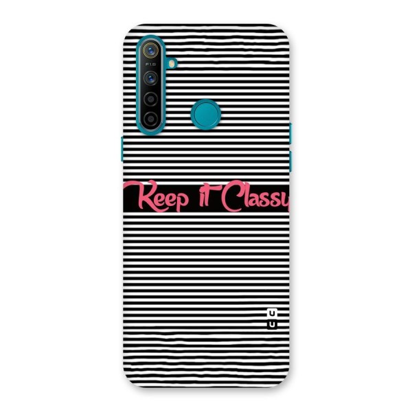 Keep It Classy Back Case for Realme 5i