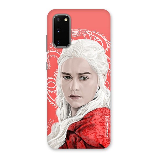 Khaleesi The Living Dragon Back Case for Galaxy S20