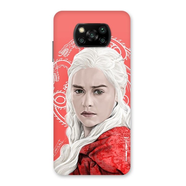 Khaleesi The Living Dragon Back Case for Poco X3