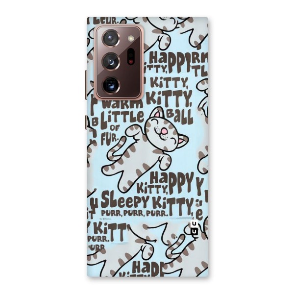 Kitty Pattern Back Case for Galaxy Note 20 Ultra