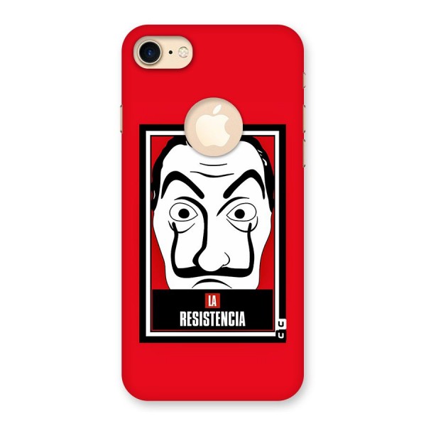 La Resistencia Minimalist Back Case for iPhone 7 Logo Cut