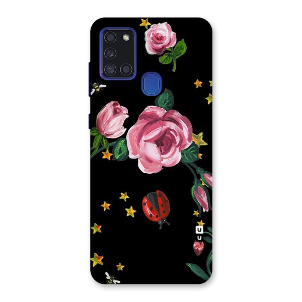 Ladybird And Floral Back Case for Galaxy A21s
