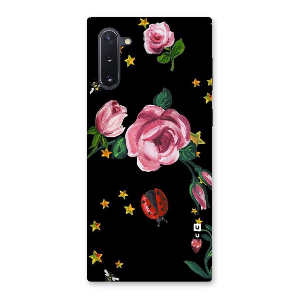 Ladybird And Floral Back Case for Galaxy Note 10