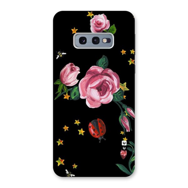Ladybird And Floral Back Case for Galaxy S10e