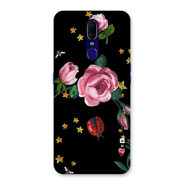 Ladybird And Floral Back Case for Oppo F11