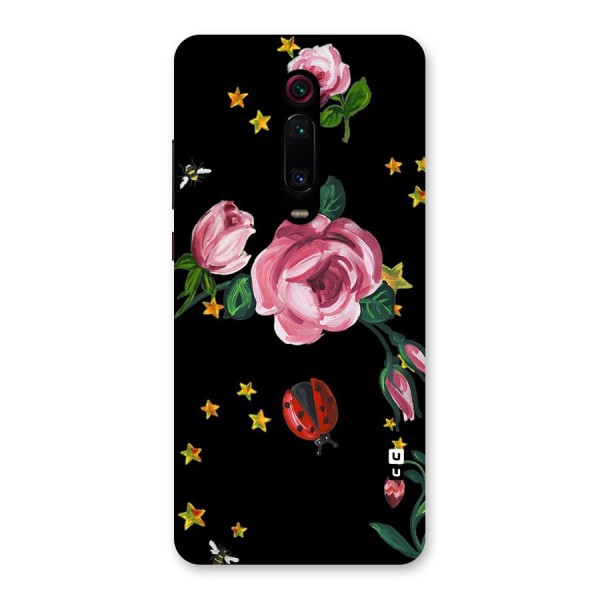 Ladybird And Floral Back Case for Redmi K20 Pro
