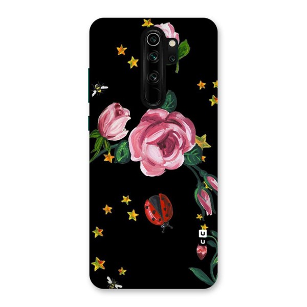 Ladybird And Floral Back Case for Redmi Note 8 Pro