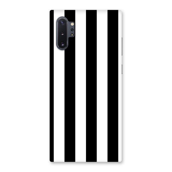 Lavish Black Stripes Back Case for Galaxy Note 10 Plus