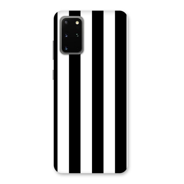 Lavish Black Stripes Back Case for Galaxy S20 Plus