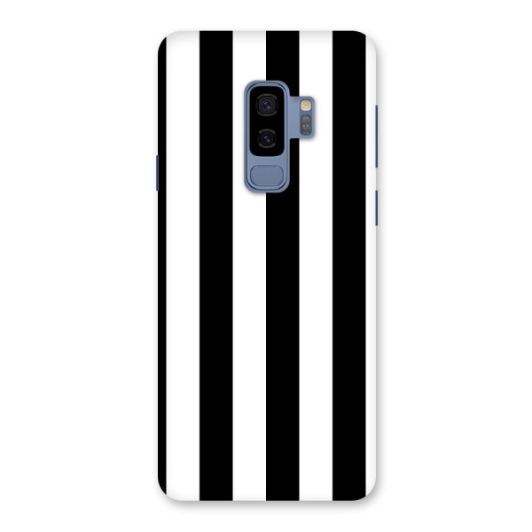 Lavish Black Stripes Back Case for Galaxy S9 Plus