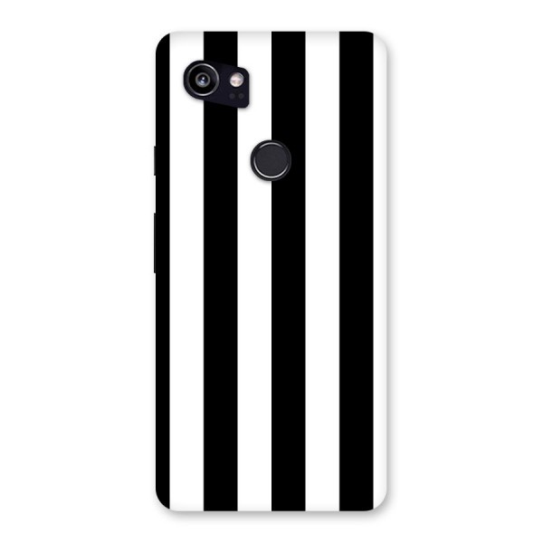 Lavish Black Stripes Back Case for Google Pixel 2 XL
