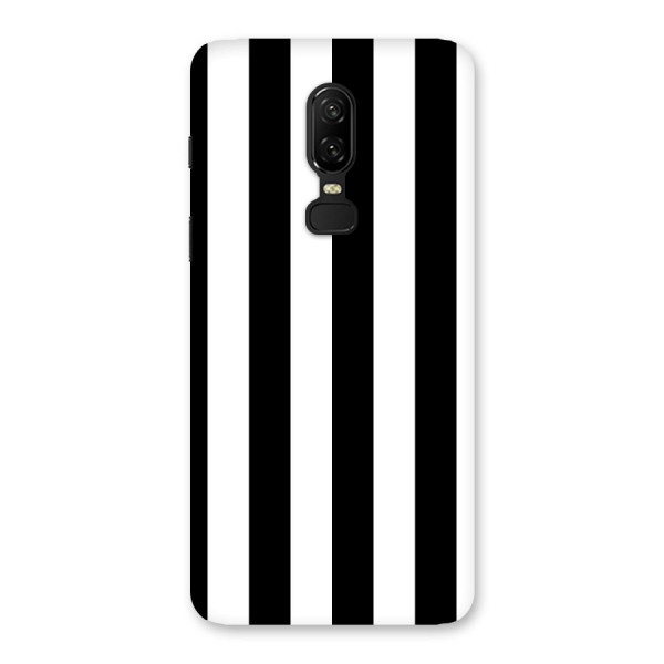 Lavish Black Stripes Back Case for OnePlus 6