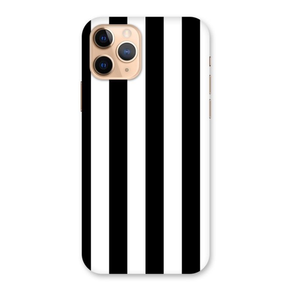 Lavish Black Stripes Back Case for iPhone 11 Pro