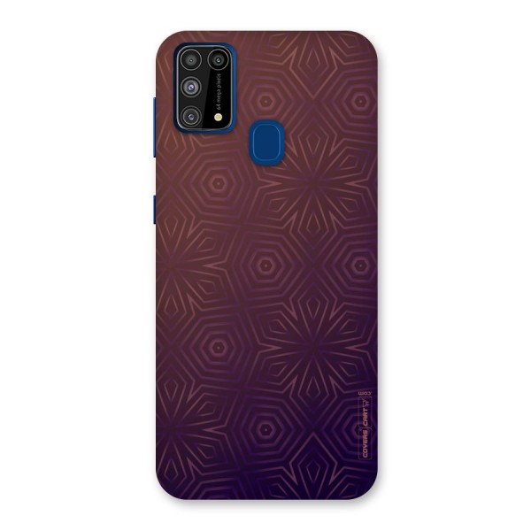 Lavish Purple Pattern Back Case for Galaxy M31