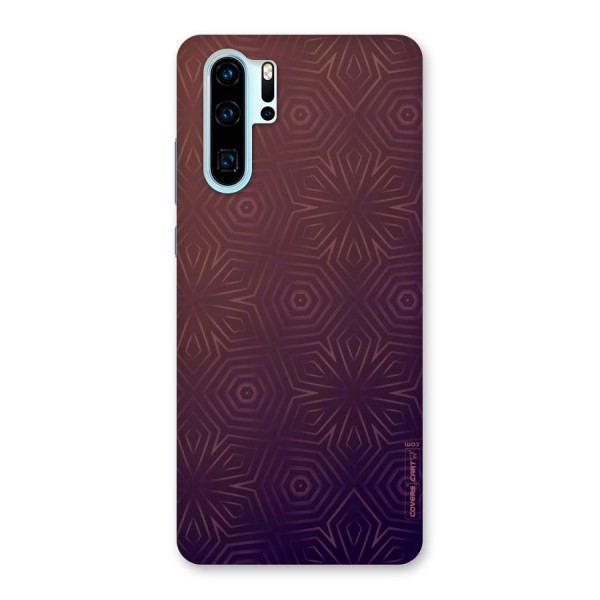 Lavish Purple Pattern Back Case for Huawei P30 Pro