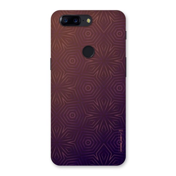 Lavish Purple Pattern Back Case for OnePlus 5T