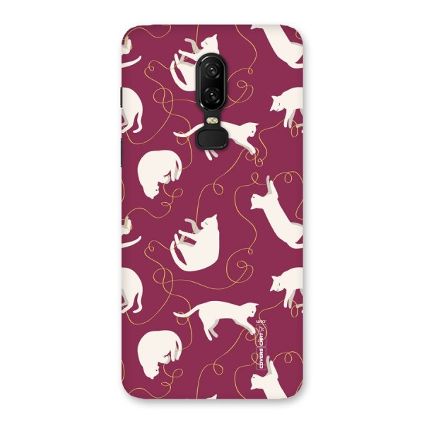 Lazy Kitty Back Case for OnePlus 6