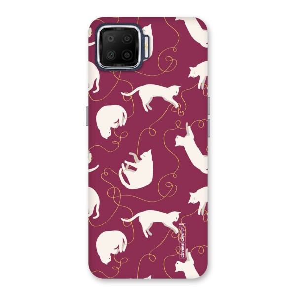 Lazy Kitty Back Case for Oppo F17