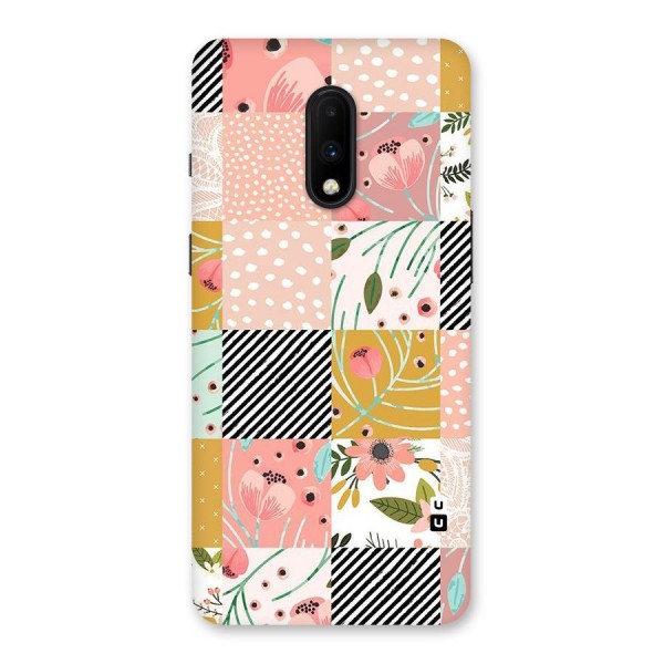 Leaf Stripe Polka Back Case for OnePlus 7