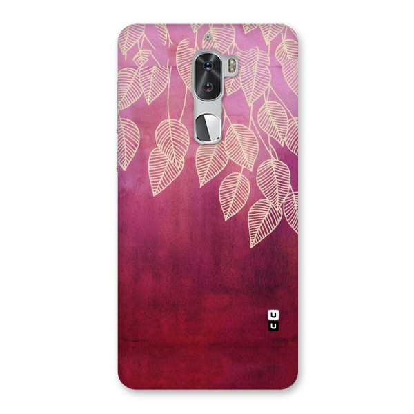 Leafy Outline Back Case for Coolpad Cool 1